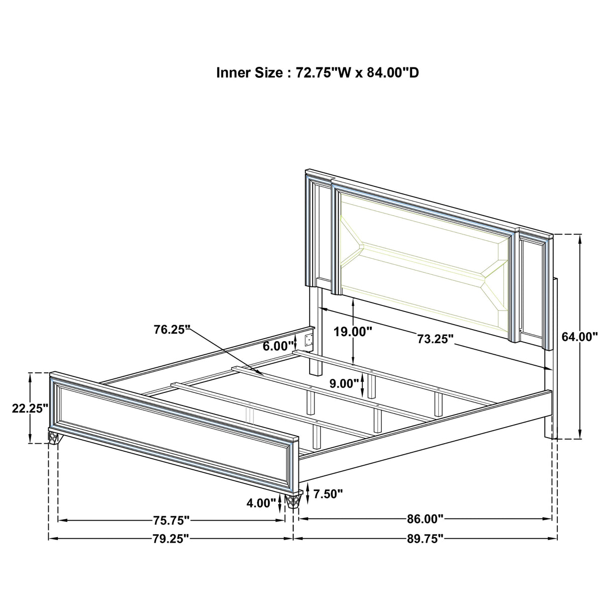 Marmore Bedroom Set - Furniture World