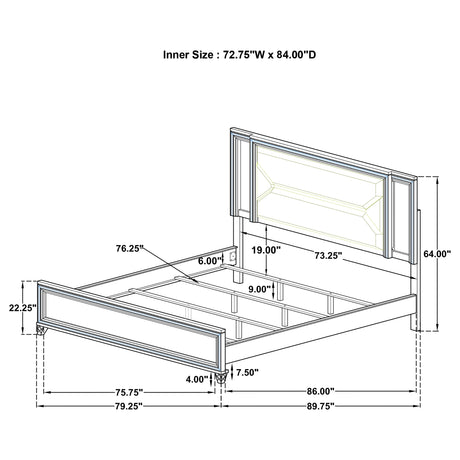 Marmore Bedroom Set - Furniture World