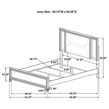Marmore Bedroom Set - Furniture World