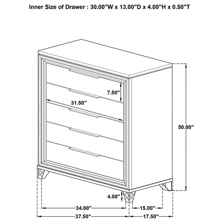 Marmore Bedroom Set - Furniture World