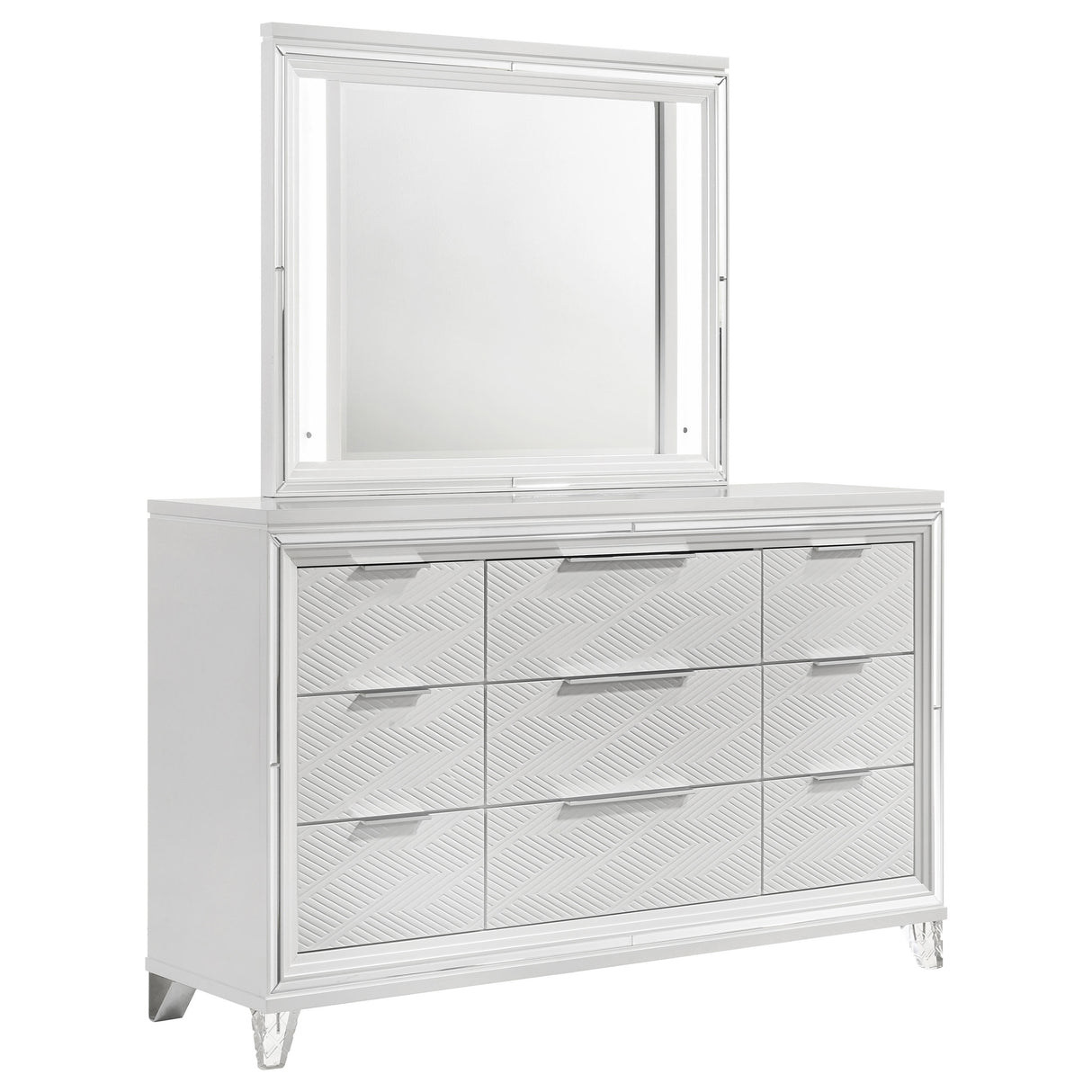 Marmore Dresser with Mirror - Furniture World