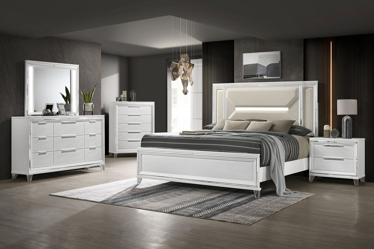 Marmore Dresser with Mirror - Furniture World