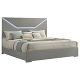 Ives Panel Bed with LED Lighting - Furniture World