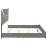 Ives Panel Bed with LED Lighting - Furniture World