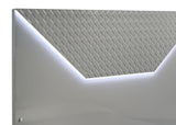 Ives Panel Bed with LED Lighting - Furniture World
