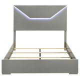 Ives Panel Bed with LED Lighting - Furniture World