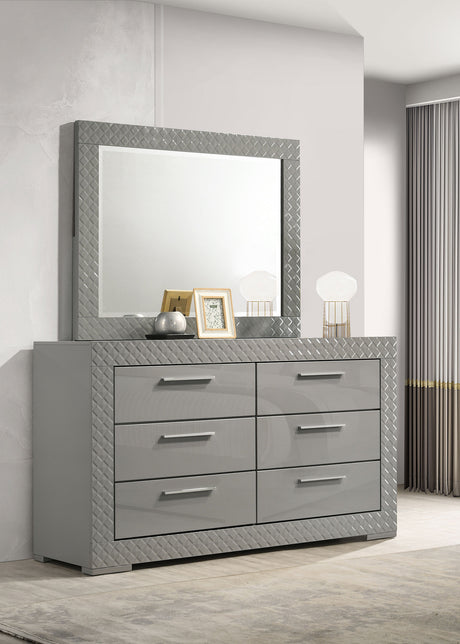 Ives Dresser with Mirror - Furniture World