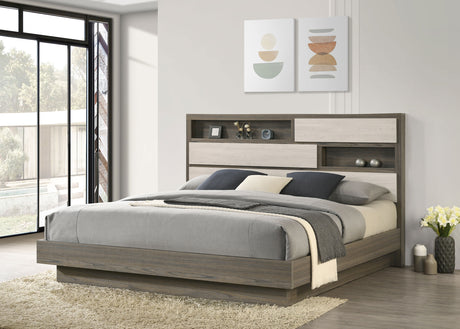 Fenwick Bookcase Platform Bed - Furniture World