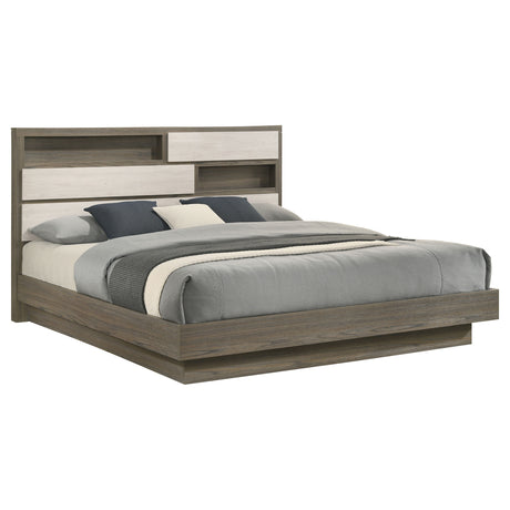 Fenwick Bookcase Platform Bed - Furniture World