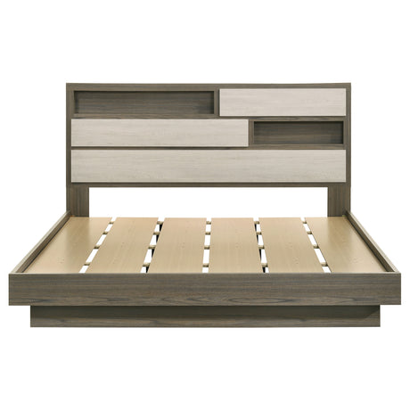 Fenwick Bookcase Platform Bed - Furniture World