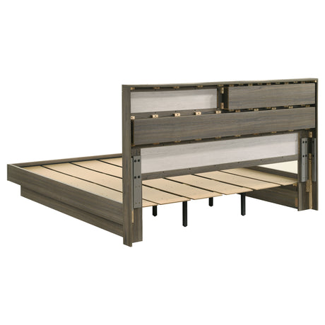 Fenwick Bookcase Platform Bed - Furniture World