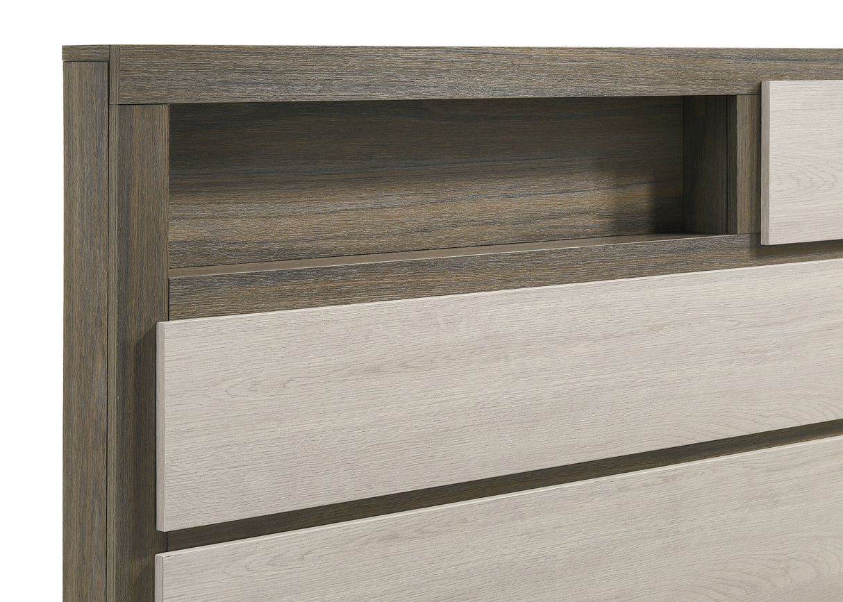 Fenwick Bookcase Platform Bed - Furniture World