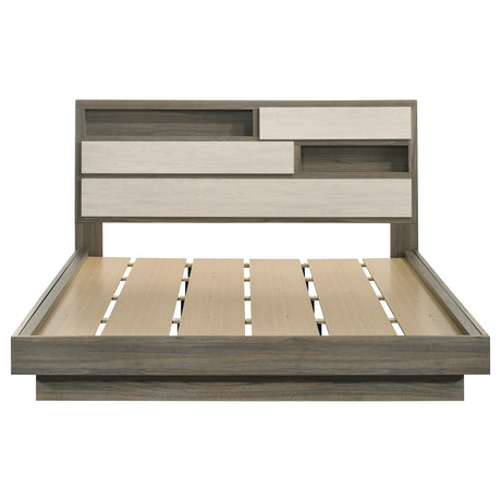 Fenwick Bookcase Platform Bed - Furniture World