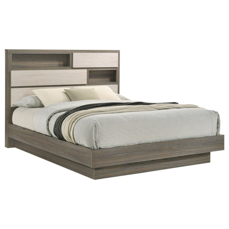 Fenwick Bookcase Platform Bed - Furniture World