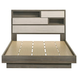 Fenwick Bookcase Platform Bed - Furniture World