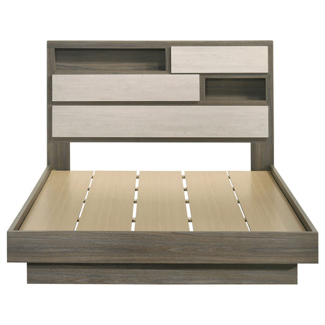 Fenwick Bookcase Platform Bed - Furniture World