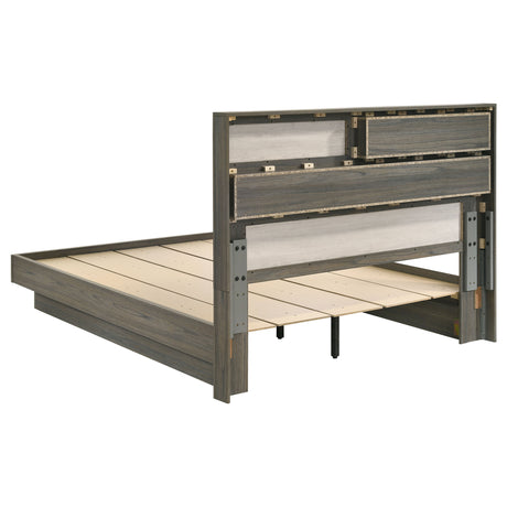 Fenwick Bookcase Platform Bed - Furniture World