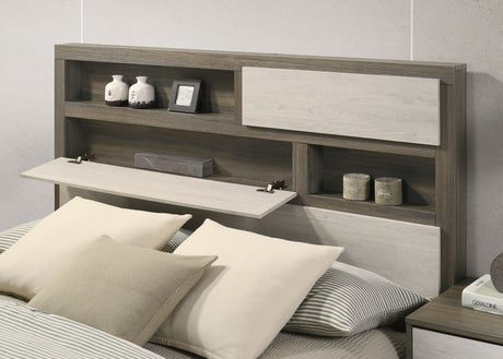 Fenwick Bookcase Platform Bed - Furniture World