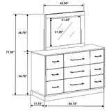 Fenwick Dresser with Mirror - Furniture World