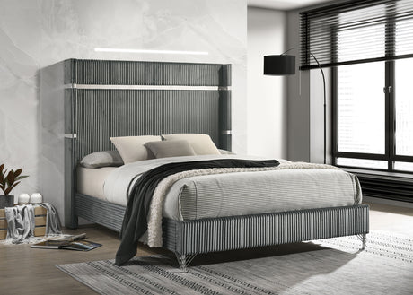 Lucia Wingback Bed - Furniture World
