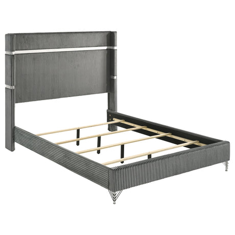 Lucia Wingback Bed - Furniture World