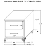 Lucia Nightstand - Furniture World
