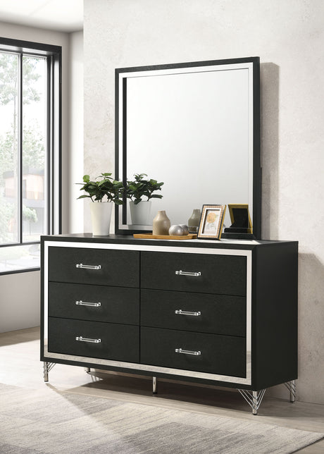 Lucia Dresser with Mirror - Furniture World
