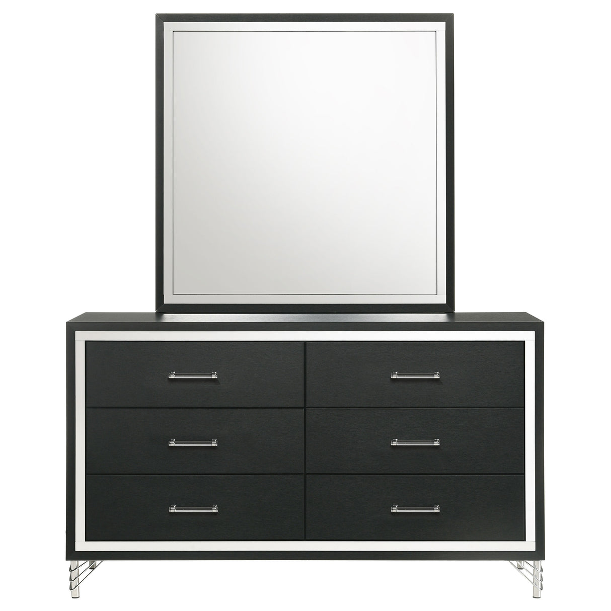 Lucia Dresser with Mirror - Furniture World