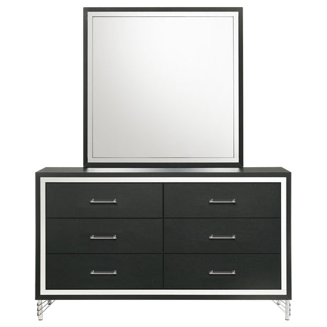 Lucia Dresser with Mirror - Furniture World