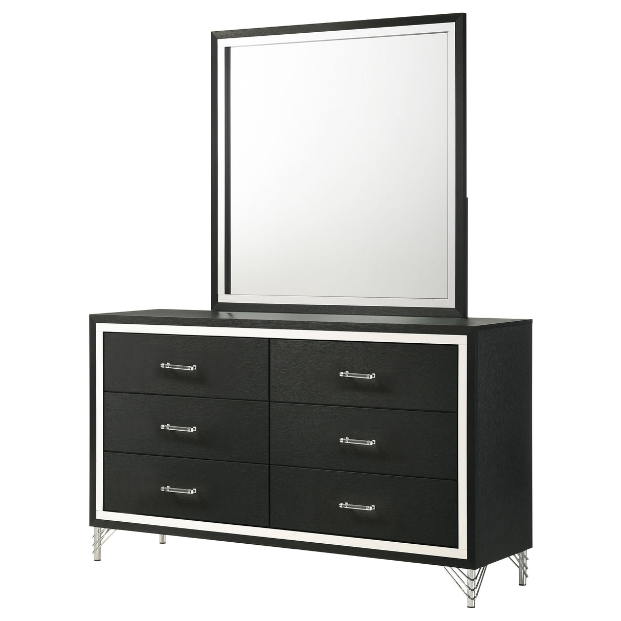 Lucia Dresser with Mirror - Furniture World