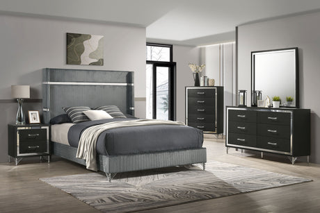 Lucia Dresser with Mirror - Furniture World