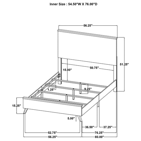 Kaywood Panel Bed - Furniture World