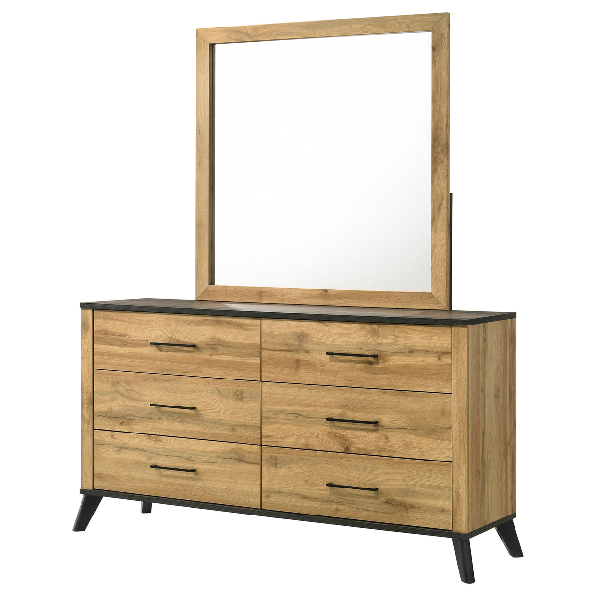Kaywood Dresser with Mirror - Furniture World