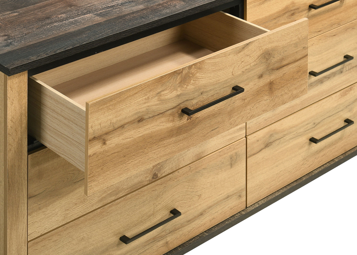Kaywood Dresser with Mirror - Furniture World