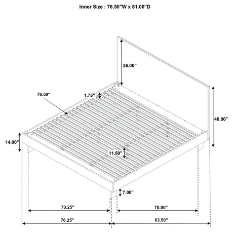 Glenwood Panel Platform Bed - Furniture World