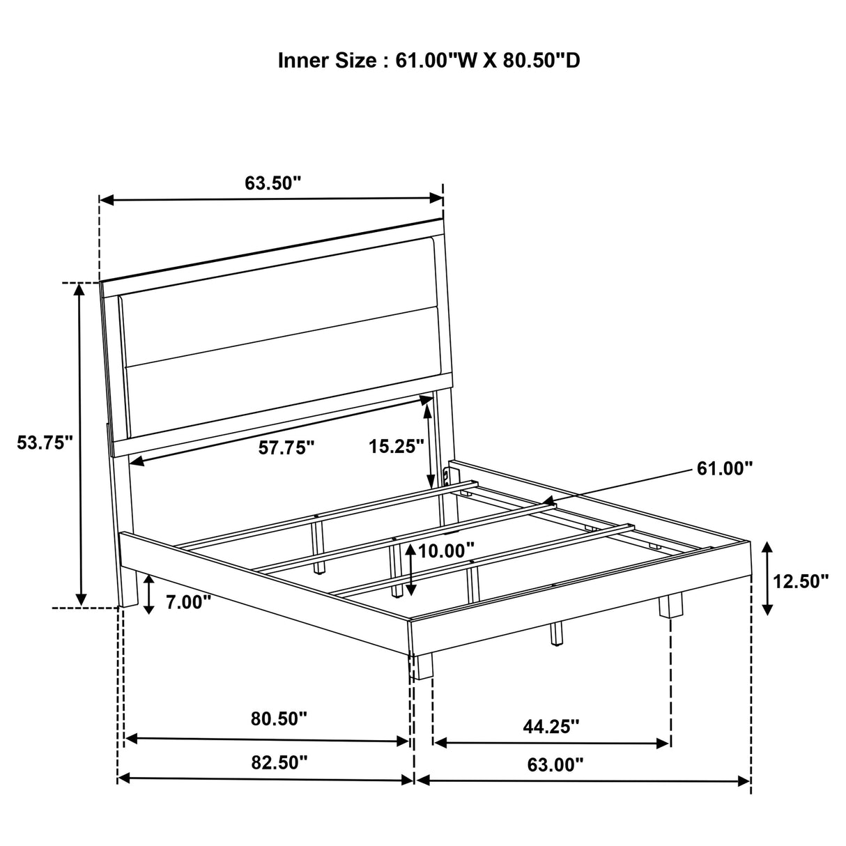 Trenton Panel Bed - Furniture World