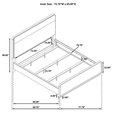 Ladera Panel Bed - Furniture World