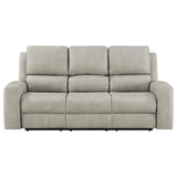 Brickston Triple Power Reclining Sofa