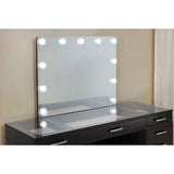 Valentina Vanity Set White & Dark Gray