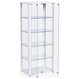 Aero Curio Cabinet with LED Lighting
