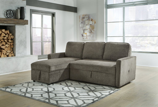 Kerle 2-Piece Sectional with Pop Up Bed - Furniture World