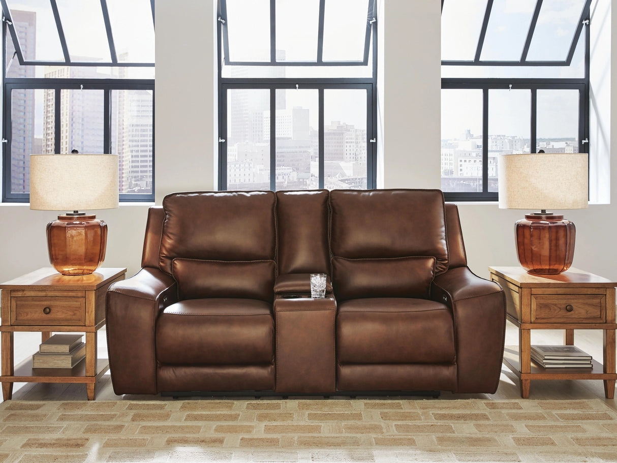 DeepWakes Power Reclining Loveseat with Console
