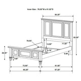 Sandy Beach Panel Bed