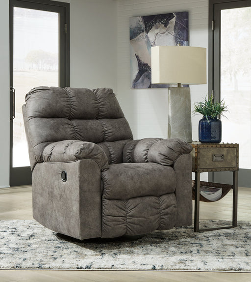 Derwin Swivel Glider Recliner - Furniture World