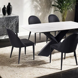 Lenvik 7 Pc Dining Table Set White