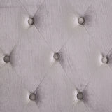 ROSABELLE E.King & Queen Bed, Black, Gray, & Ivory,