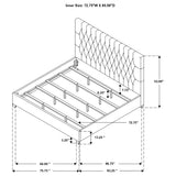 Chloe Panel Bed - Furniture World