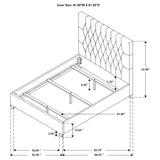 Chloe Panel Bed - Furniture World