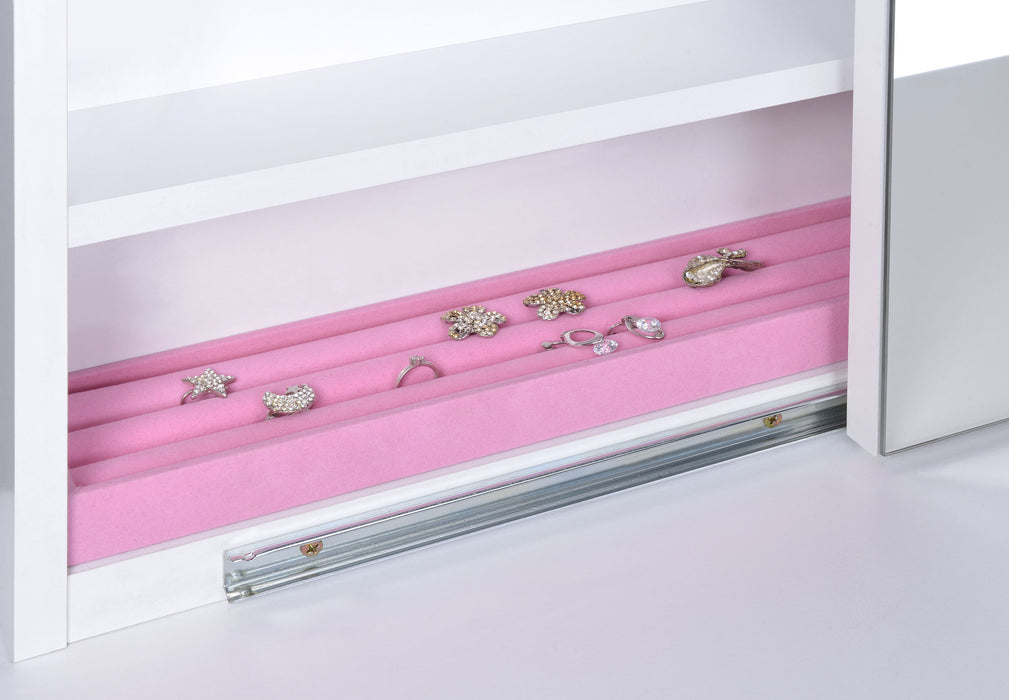 Harvey Makeup Vanity Table with Mirror and Stool