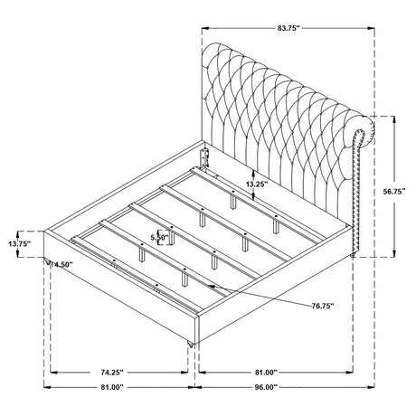 Devon Panel Bed - Furniture World